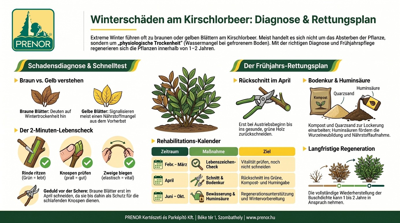 Erfassung von Winterschäden am Kirschlorbeer und Frühjahrs-Regenerationsplan zur Behandlung von gefrorenem Boden und Nährstoffmangel – PRENOR Kft. Kirschlorbeer_Schadensbewertung_und_frühjährliche_Erneuerung.jpg